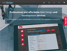 Tablet Screenshot of irlindesign.com